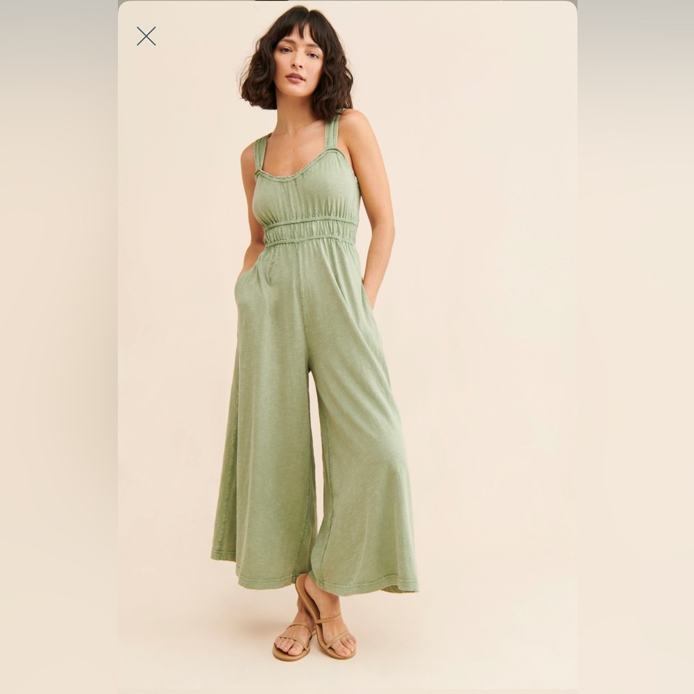 Anthropologie Mare Wide Leg Jumpsuit Size Small